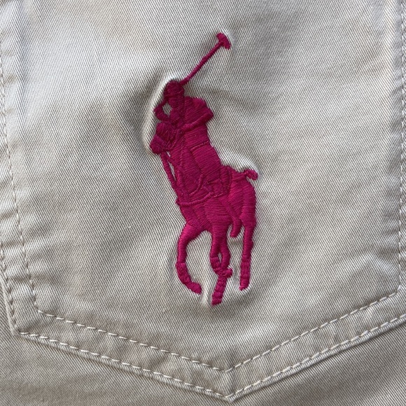 B1G2F 🚨 Ralph Lauren khaki pant with logo on pocket - Picture 5 of 9